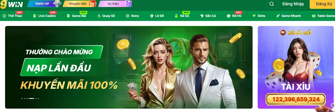 Chương trình khuyến mãi hấp dẫn tại 9win